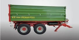 Traktorový náves PT 512 Pronar (paletová šírka korby) (12 t)